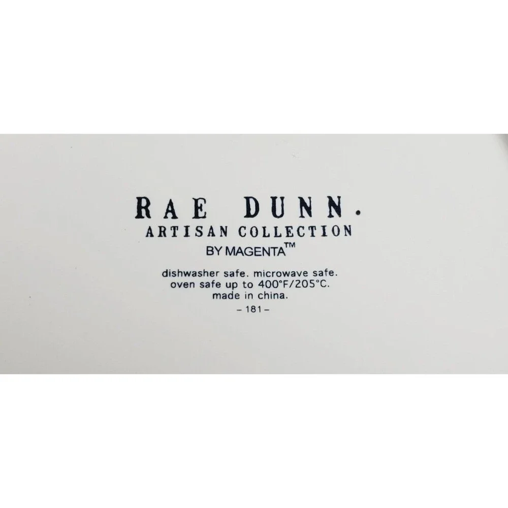 New Rae Dunn Souffle Baking Dish with Handles Artisan by Magenta Farmhouse Style